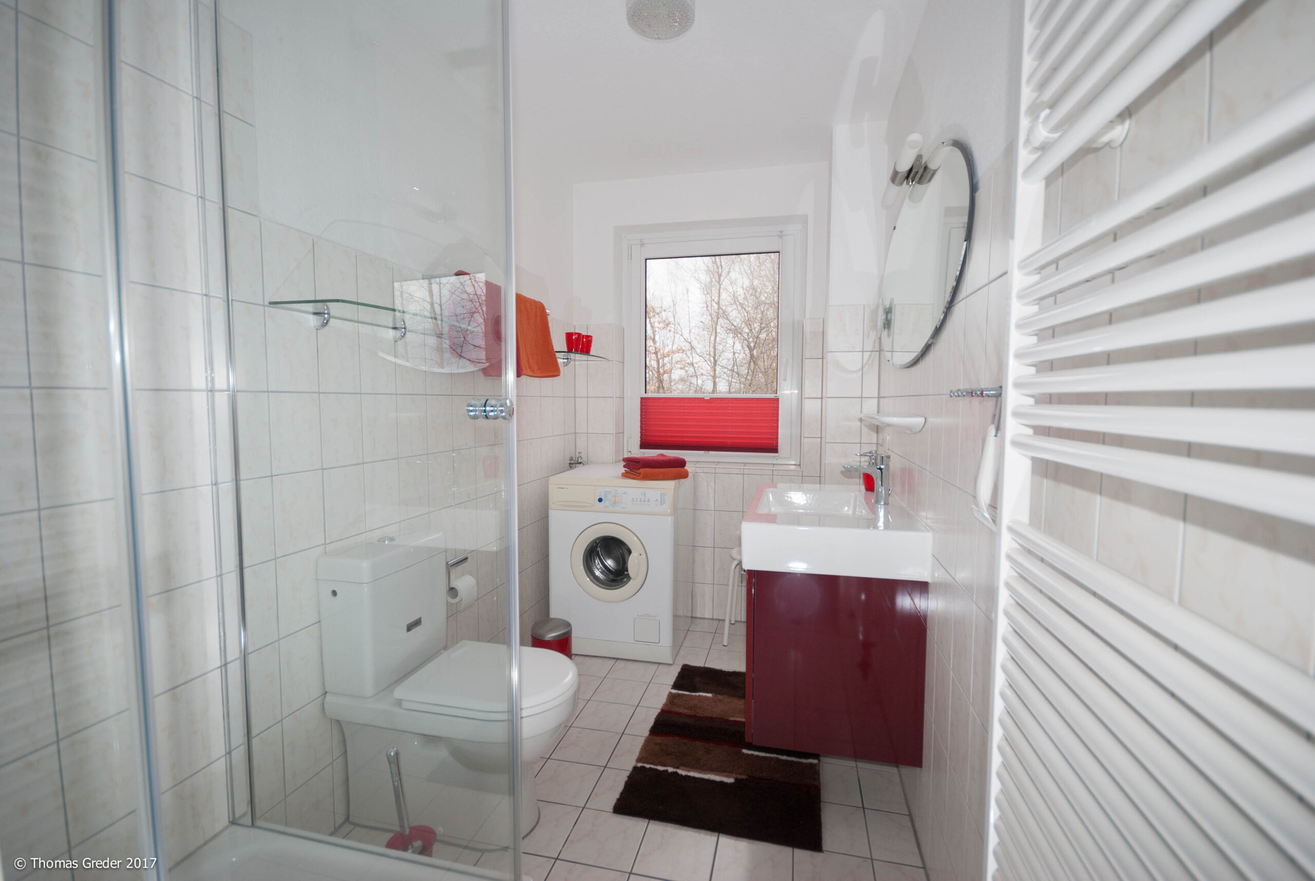 Ferienhaus Greder - Duschbad im Erdgeschoss
