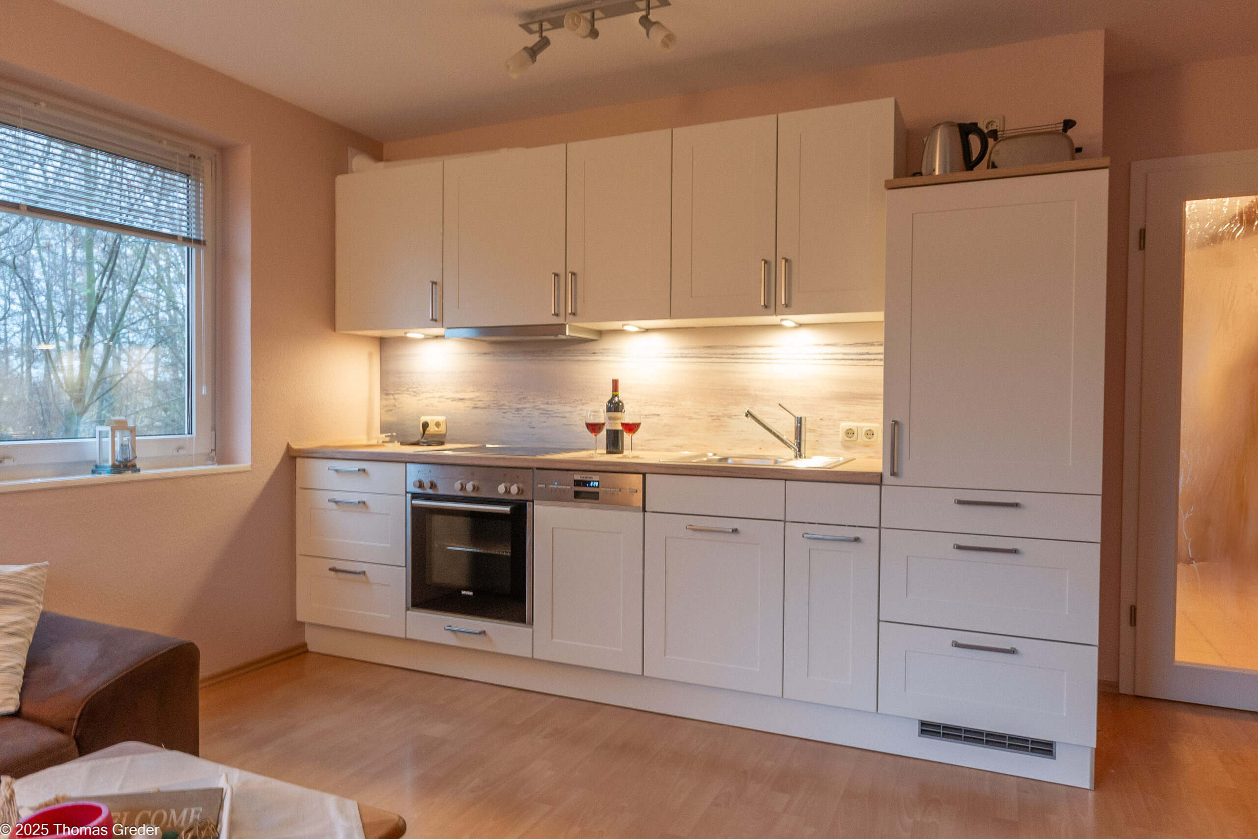 Küche Ferienhaus Greder