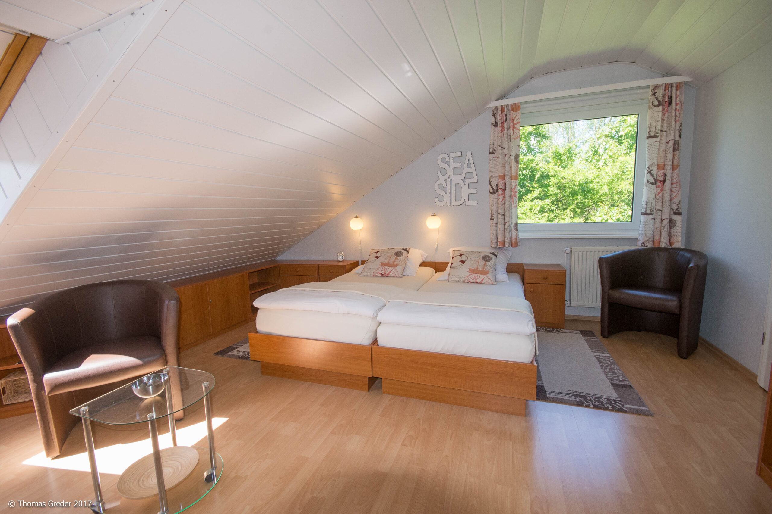 Ferienhaus Greder - Schlafzimmer Obergeschoss
