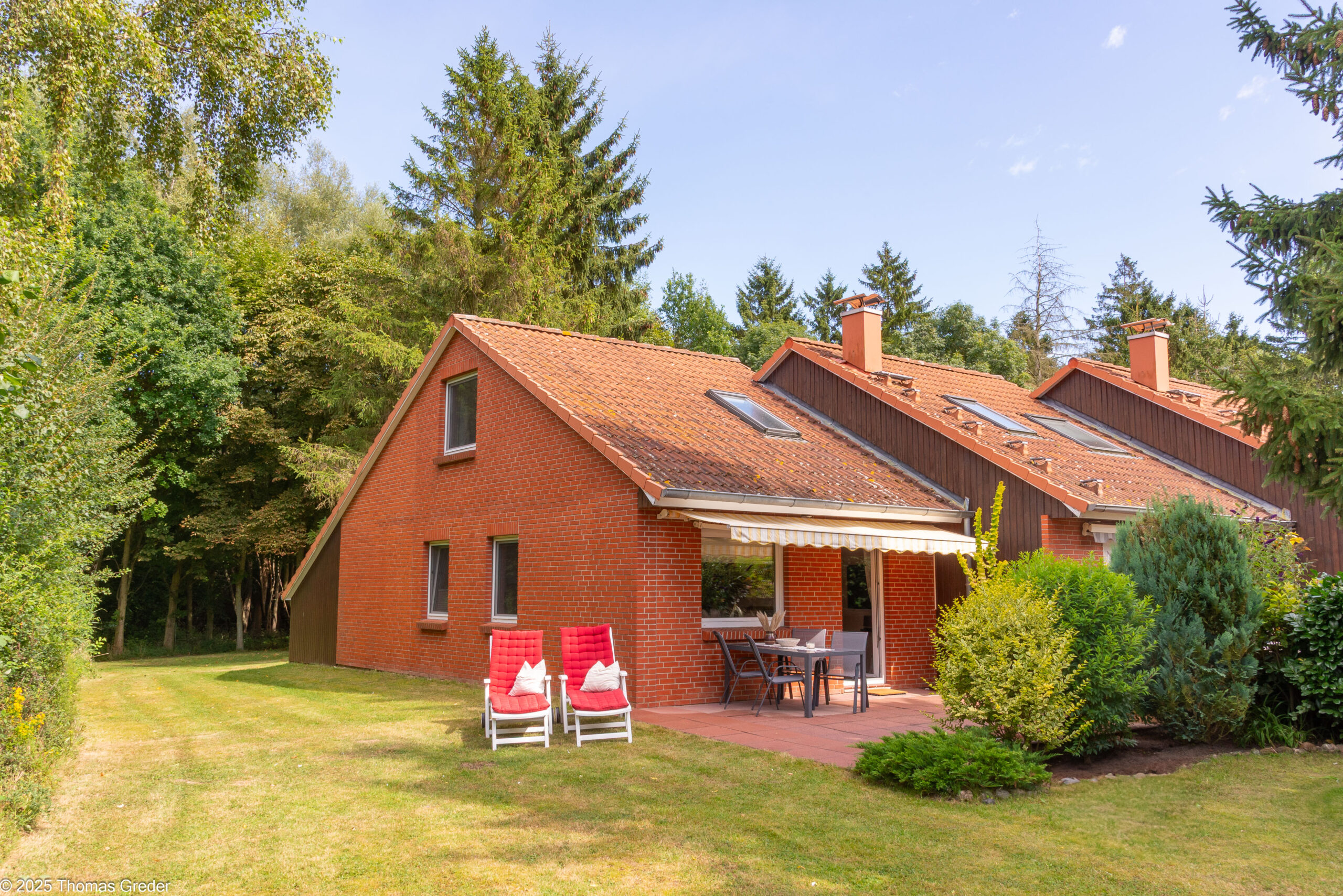 Schöner, ruhiger Garten Ferienhaus Greder in Boltenhagen