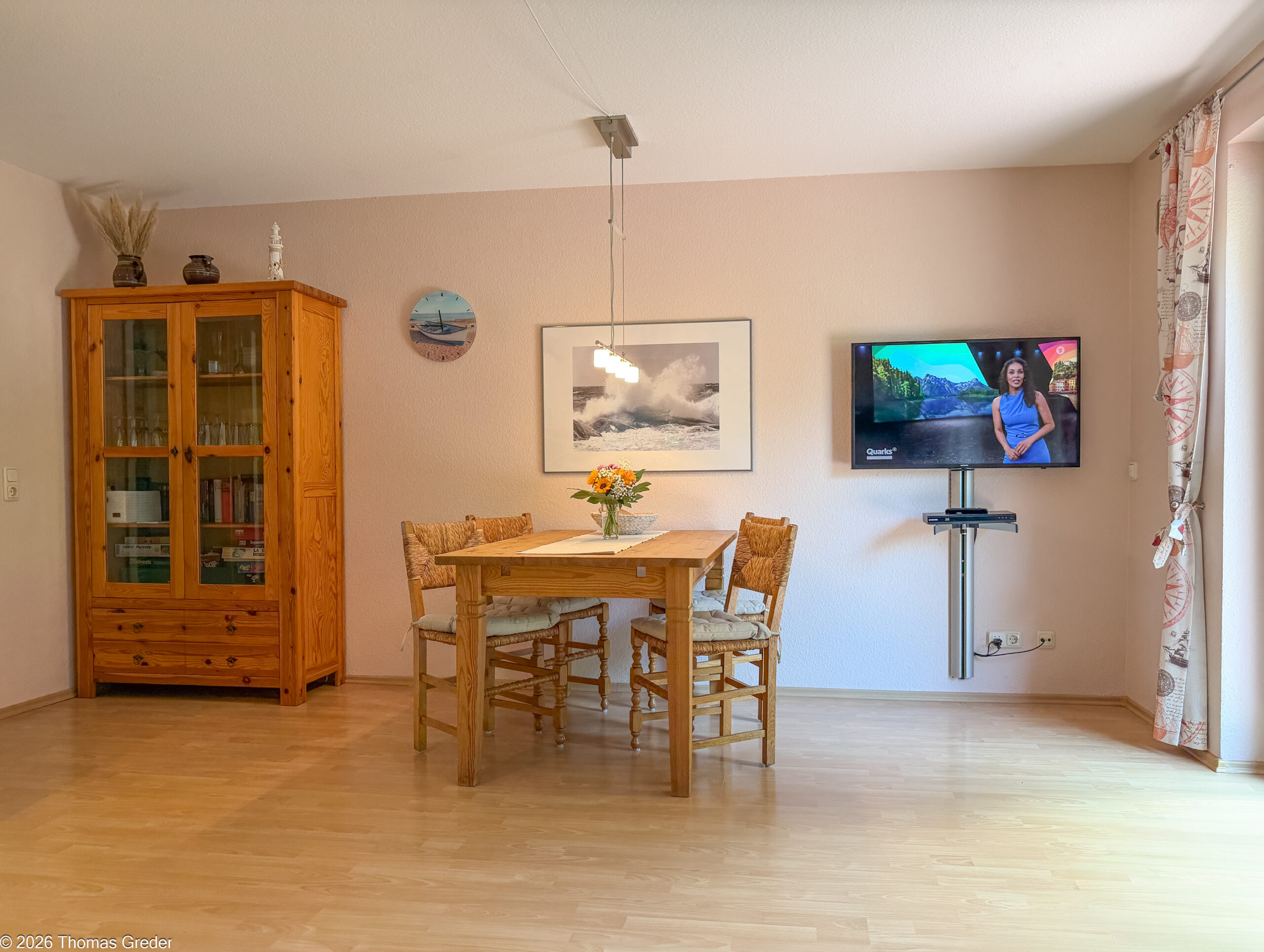 Esszimmer im Ferienhaus Greder Boltenhagen
